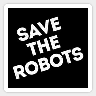 Save the Robots NYC dark Sticker